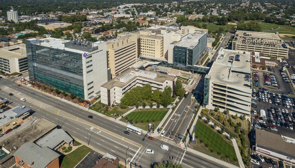 Patient Care Tower Design Advocate Christ Medical Center