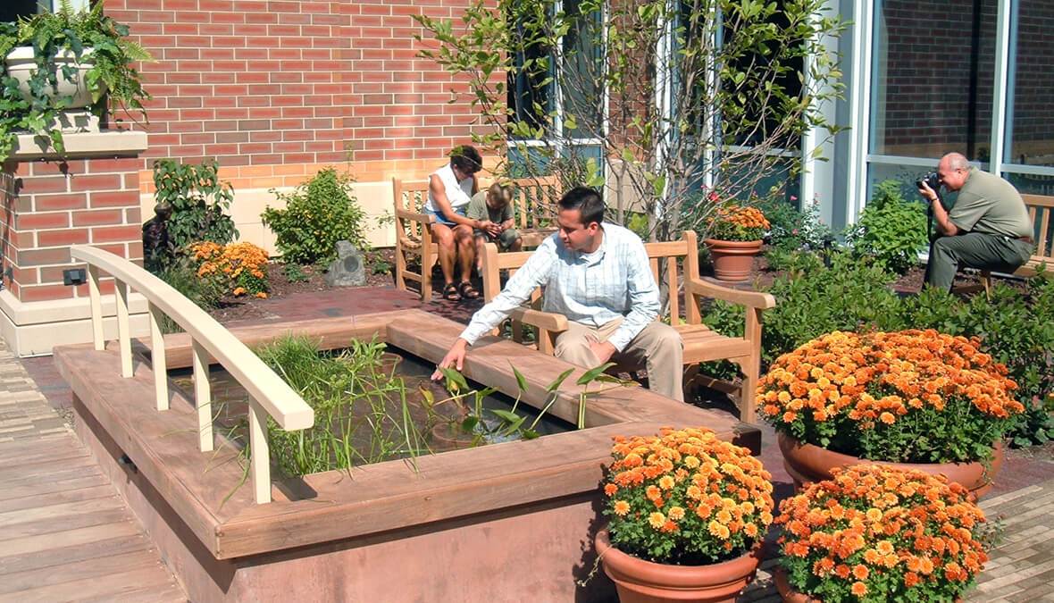 Marianjoy Rehab Garden